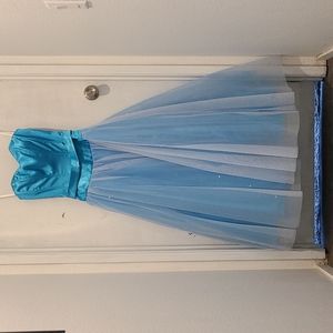 Blue Ballgown